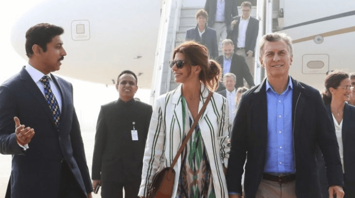 MACRI EN NUEVA DELHI INDIA